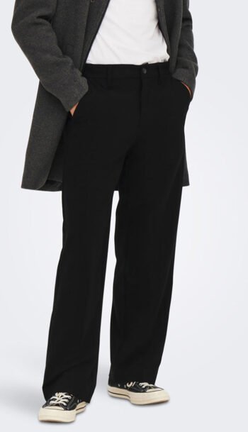 Black Baggy Trousers