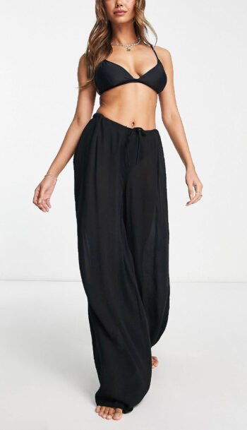 Black Large Pants